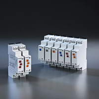 DAQCN miniatur TBT7-C1 Relay pintar fungsi tunggal penundaan daya tegangan lebar 0.1s-10 hari Din relai waktu rel dengan harga bagus