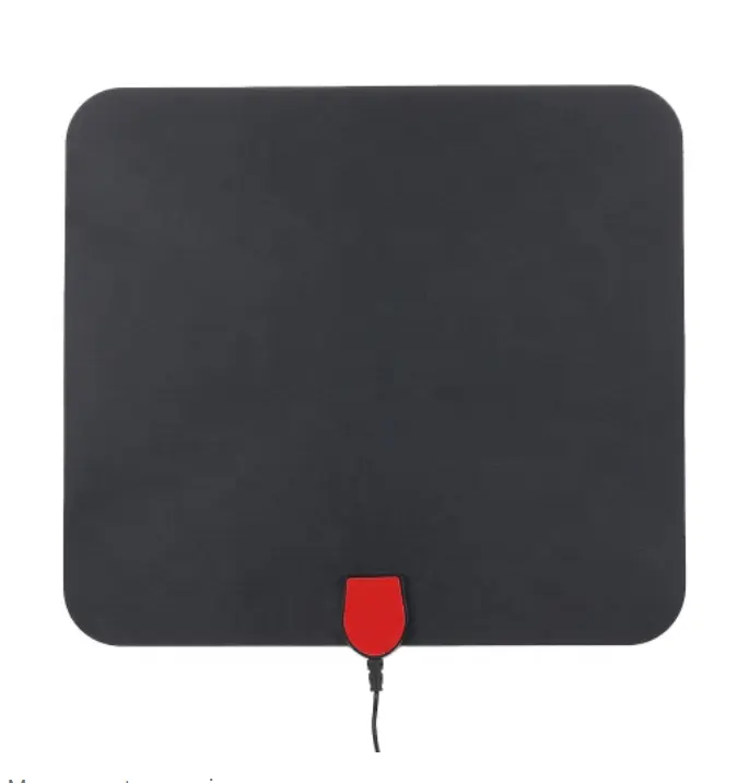 High Performance 25 Mile Range Indoor Digital TV Antenna with 5M Coax Cable Better Reception HDTV