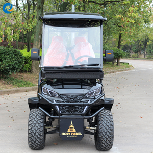 4 Wheels Battery Powered Electric Sightseeing <b>Mini</b> Golf Cart 6 Seats 48V 72V 4kw - Product Image 2