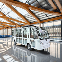 Bus électrique à deux étages pour 8 passagers, idéal pour les visites de la ville, avec moteur AC de 5 kW et temps de charge de 8 à 10 heures