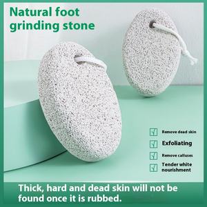 Lima para pies de piedra pómez natural, eliminador de callos y piel dura de doble cara, depurador eficaz de callos y piel muerta para pies - Product Image 6