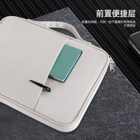 Housse en similicuir pour iPad 11 pouces et étui pour tablette Surface, compatible avec les ordinateurs portables Mac 13/14 pouces et les appareils portables 10,5 pouces