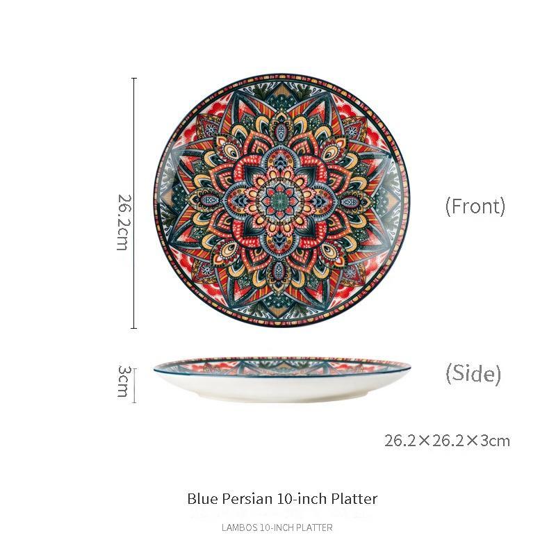 10-inch shallow plate