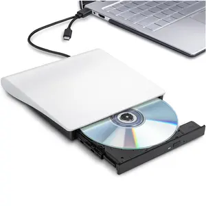 売れ筋コンピューターラップトップDVDドライブ外付けDVDrwバーナーCDDVDプレーヤーディスクリーダーディスクストレージダウンロードプラグアンドプレイ