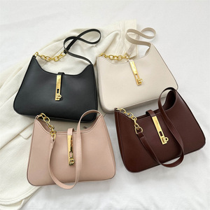 Borsa da donna PU sotto le ascelle con <span class=keywords><strong>tracolla</strong></span> bassa MOQ per tutte le stagioni-estate inverno autunno primavera - Product Image 1
