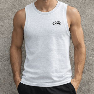 Ouna Custom High Quality Men's Sports Oversized Waffle Sleeveless T Shirt Muscle <strong>Stringer</strong> Running Tank Top Gym <strong>Vest</strong> Men - Product Image 2