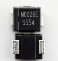 Diode redresseuse à barrière Schottky SS54 40V 5A SMD, faible chute de tension directe pour alimentation à découpage