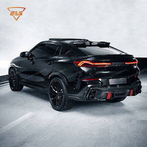 Kit Carrozzeria in Fibra di Carbonio Stile <span class=keywords><strong>LD</strong></span> per BMW X6 G06 X6M, Kit Paraurti Auto 2018-2023 - Product Image 4