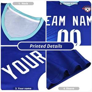 ชุดฟุตบอลลำลองลายทางแนวตั้งสีแดงแบบกำหนดเองสำหรับกิจกรรมกลางแจ้ง - Product Image 6