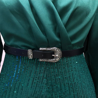 Combinaison à manches longues à col en V ornée de paillettes pour femmes avec taille haute-pantalon à jambes larges coupe ample et conception respirante