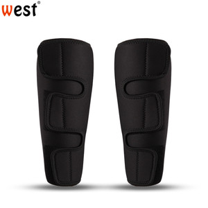 Parastinchi Fitness Rinforzati per Sollevamento Pesi e Squat, Manicotti per Gambe <span class=keywords><strong>in</strong></span> <span class=keywords><strong>Gomma</strong></span> a Compressione Regolabile - Product Image 2