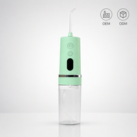 Irrigateur buccal portable mini avec réservoir de 300 ml, recharge USB, pour appareils dentaires