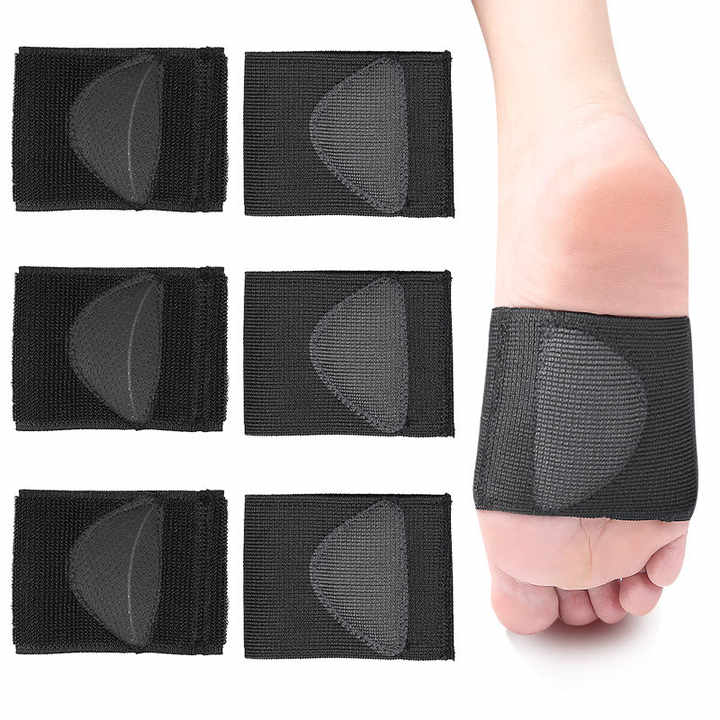 Elastic Bandage Arch Support Hot Sale Silicone Foot Guard Cover Flat Foot Correction Pad Flat Foot Cushioned Insole