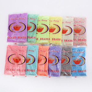 <span class=keywords><strong>ราคา</strong></span>โรงงาน ลูกปัดคริสตัลขนาด 2 มม. น้ำหนัก 450 กรัม/ถุง จำหน่ายจำนวนมาก ลูกปัดแก้วทรงกลม Rocailles เบอร์ 12/<span class=keywords><strong>0</strong></span> สำหรับทำสร้อยข้อมือ - Product Image 3