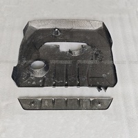 Kit intérieur de couvercle de moteur en fibre de carbone haute performance pour Toyota GR Yaris