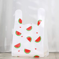 Sacs en plastique pour épicerie, pour les courses en magasin, la vente au détail, la maison