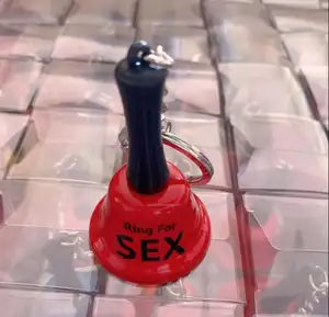 Bel Cincin Lucu Seks Logam Merah Genggam untuk Pesta Valentine Lonceng Dewasa Hadiah Pesta Seks Cinta Mainan Baru Mainan Seks Pelukan