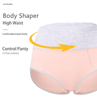 Ladymate ODM/OEM Bragas De Talla Grande De Algodon Para Mujer Culotte à taille haute Slip à couverture complète Sous-vêtements en coton pour femmes