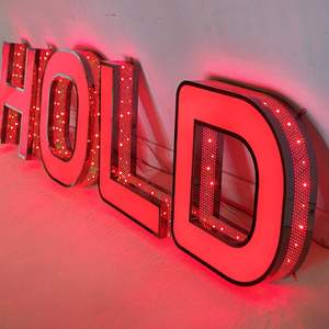 Letras de Canal 3D para Rótulos Comerciales, Impermeables, para Interiores y Exteriores, Retroiluminadas, Montadas en Pared, Logotipo Iluminado - Product Image 6