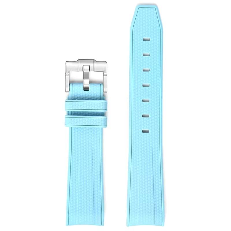 lac bleu + ligne blanche