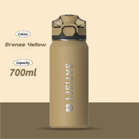 Bouteille isotherme sous vide en acier inoxydable 316, capacité 800 ml, portable, isolation thermique 6-12 heures, pour activités de plein air