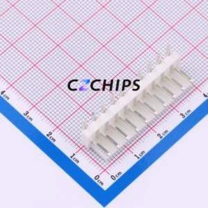 VH-10AW Wire-to-Board Pin Header Bent Lead Through Hole,P=3.96mm Connector 1x10P 3.96mm Right Angle Insert 10P - Product Image 1