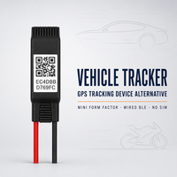 Alat Pelacak Kendaraan Mini GPS Alternatif 5~50V Pelacakan Real-time Global untuk Mobil Motor Armada Lintas Negara