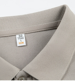 Polo de Negocios Casual para Hombre, 230 Gramos, Sorona Peinada, Resistente a las Arrugas, Elástico, de Alta Calidad y Transpirable - Product Image 3