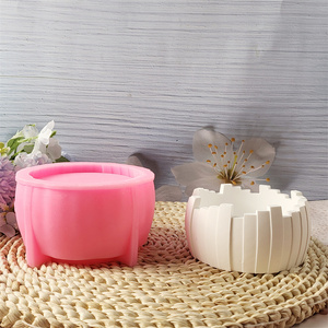 แม่พิมพ์หล่อทำด้วยมือทำจากเรซินสำหรับเครื่องประดับตกแต่งสไตล์ DIY แม่พิมพ์จัดเก็บของแบบไม่สม่ำเสมอทำจากซิลิโคน W0206เครื่องมือทำเค้ก - Product Image 1