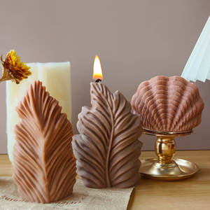 Moules à bougies en <span class=keywords><strong>silicone</strong></span> 3D DIY Sea Shell Scallop Coral Moules à bougies manuels en <span class=keywords><strong>silicone</strong></span> pour l'aromathérapie pour la fabrication <span class=keywords><strong>de</strong></span> bougies - Product Image 2