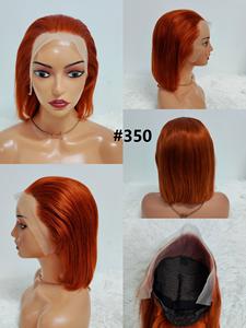 Letsfly <span class=keywords><strong>Promotion</strong></span> 15 $ Straight Bob Perücken 10 12 14 16 Zoll 13x4 Lace Frontal Perücken Dichte Echthaar Highlight verfügbar - Product Image 6