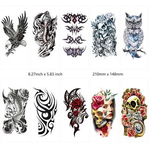 Nuevo <span class=keywords><strong>Tatuaje</strong></span> Adhesivo para <span class=keywords><strong>Hombre</strong></span>, Diseño Personalizado <span class=keywords><strong>y</strong></span> Etiqueta Privada para Espalda, <span class=keywords><strong>Pecho</strong></span> <span class=keywords><strong>y</strong></span> <span class=keywords><strong>Brazo</strong></span> - Product Image 1