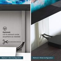 Goulotte de câblage flexible en PVC pour cuisine et salon, durable, résistante à l'usure, haute sécurité, solide, installation facile DIY