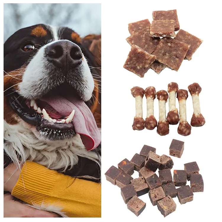 Dog Beef Flavor Dental Bone Shape Toys Snack Food Training Dog Chew Bone For Dogs