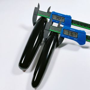Baguettes de Massage en pierre obsidienne noire, naturelle, lisse, noire, pour exercice sexuel, vente en gros, pièces - Product Image 5