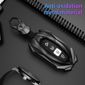 Funda para llave de coche, funda para <span class=keywords><strong>Lincoln</strong></span> Continental MKC MKZ MKX <span class=keywords><strong>Navigator</strong></span> Z Nautilus Aviator Corsair 2017 2018 2019 <span class=keywords><strong>2022</strong></span>, llavero - Product Image 4