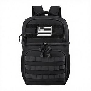 Factory Tactical Style Double Deck <b>Cooler</b> <b>Backpack</b> <b>for</b> Men Insulated Leakproof RFID Blocking Lunch Bag - Product Image 1