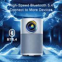 Projecteur LED Portable Prix Usine 4K Vidéo WiFi Système Android 14 Mini Smart Batterie Intégrée Home Cinéma Extérieur