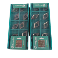 Taegutecs CCGT09T304-FL K10 CNC sisipan karbida, untuk memotong alur jenis ketahanan aus kuat untuk memproses besi cor