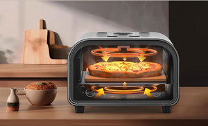 <span class=keywords><strong>Forno</strong></span> per <span class=keywords><strong>Pizza</strong></span> da Interno 13 Pollici, <span class=keywords><strong>Forno</strong></span> Elettrico da Banco con 8 Modalità Preimpostate, Perfetto per Fare <span class=keywords><strong>Pizza</strong></span> a <span class=keywords><strong>Casa</strong></span> - Product Image 3
