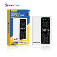 Router Wifi Mobile 4G Pabrik, Power Bank 10000mAh, Mifi Nirkabel, Router Saku Tipe-C, Router Wifi 4G Portabel dengan Slot Kartu SIM