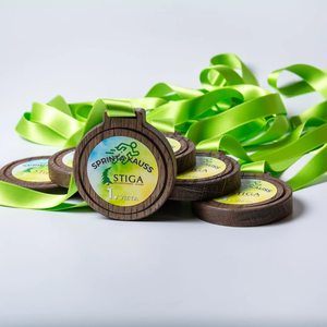 MEDALLAS de placa deportiva hechas de roble y vidrio acrílico <span class=keywords><strong>Maratha</strong></span> Pine Medallion League grabado láser personalizado Regalos de negocios - Product Image 5