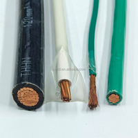 Câble électrique en cuivre isolé en PVC (polyvinylechlorure) de haute qualité, câble simple en nylon