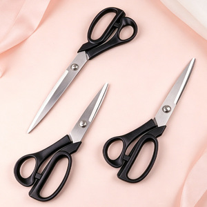Tijeras profesionales de sastre para cortar ropa y tela, tamaños grandes, medianos y pequeños de 8-10 pulgadas, adecuadas para uso doméstico. - Product Image 2