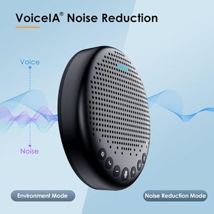Haut-parleur et microphone de conférence EMEET <span class=keywords><strong>Luna</strong></span> 360 °   Haut-parleur USB avec réduction de bruit vocal et indicateur, fonction Daisy Chain pour plusieurs utilisateurs - Product Image 2