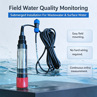 Sensor Natrium ISE Digital Presisi Tinggi Online RS485 Modbus RTU untuk Pemantauan Air Minum Kota