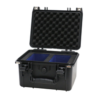 Étui de transport rigide en plastique à 2 rangées Étui étanche à cartes avec mousse personnalisée pour PSA, BGS, One Touch Case