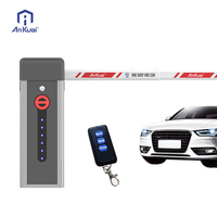 Ankuai DC24V Barrière de contrôle de la circulation à vitesse réglable Système de stationnement UHF automatique pour voiture