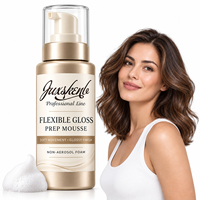 Mousse coiffante non aérosolée pour des cheveux brillants et un look naturel, idéale pour le mouvement et le coiffage quotidien