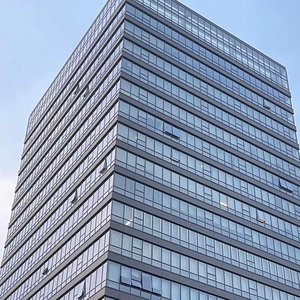 Système de <span class=keywords><strong>vitrage</strong></span> araignée à haute transparence, mur en verre trempé double pour les centres de congrès et les sièges d'entreprises - Product Image 6